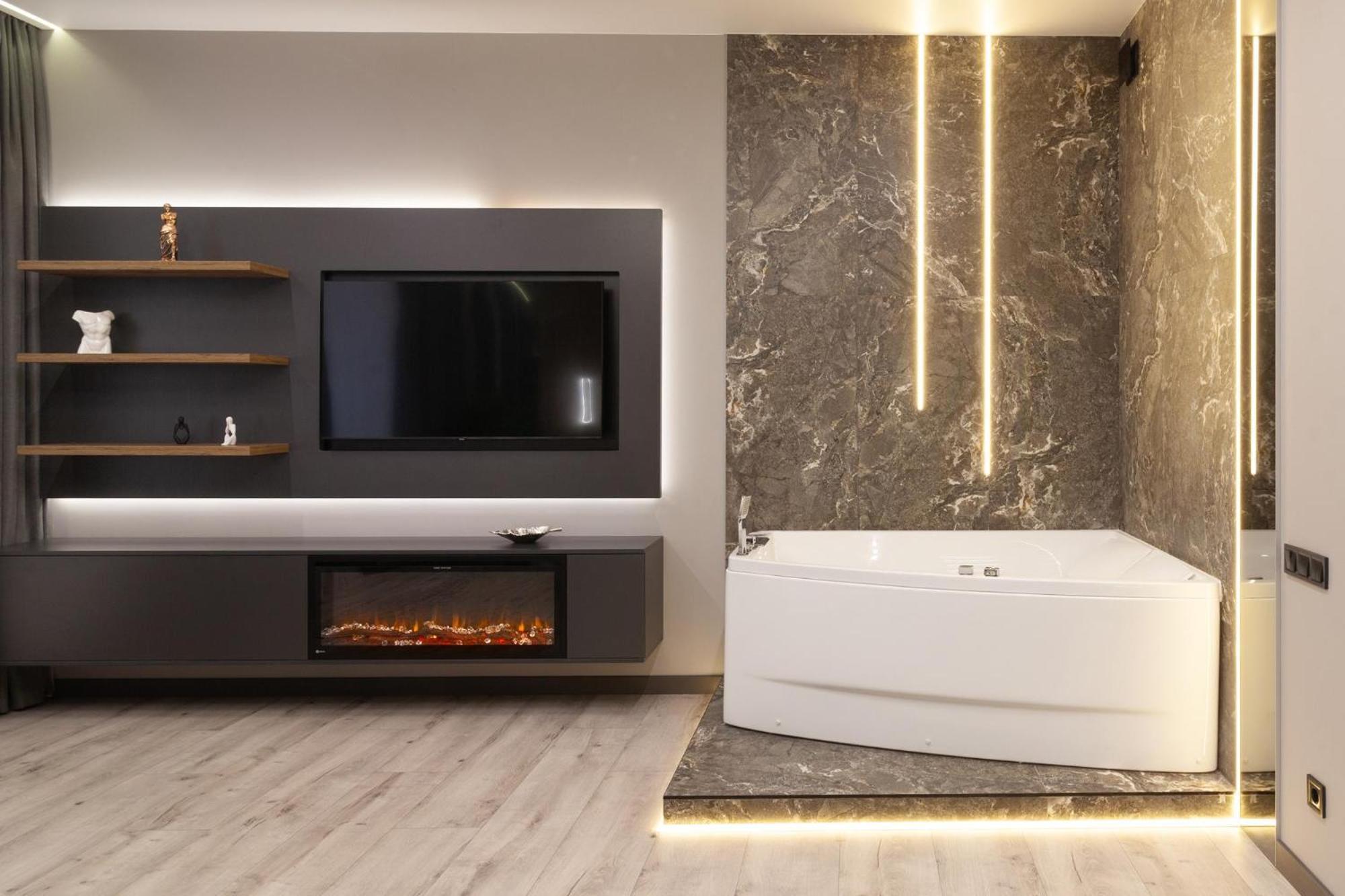 Royal Vip Jacuzzi Apart Lvov Exteriér fotografie